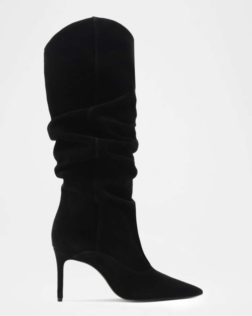 Maryana Up Slouch Suede Knee-High Boots